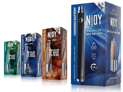 eGo E-Cigarette NJOY Convenience Vaping System
