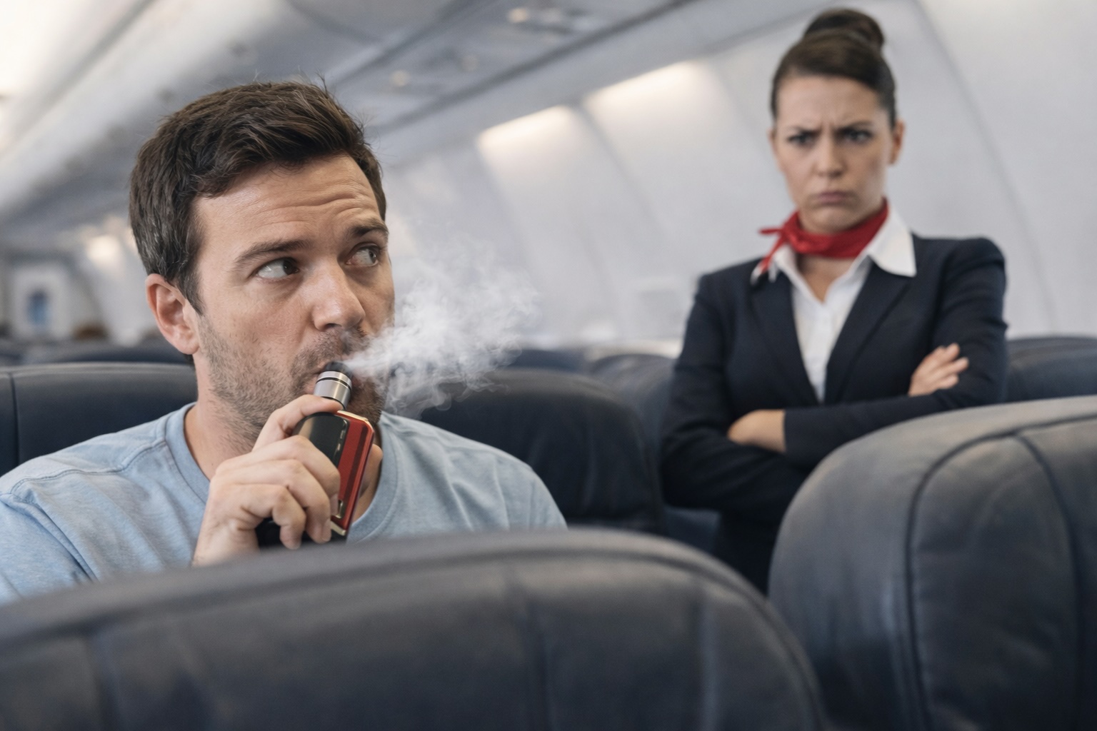 Can You Vape on Airplane