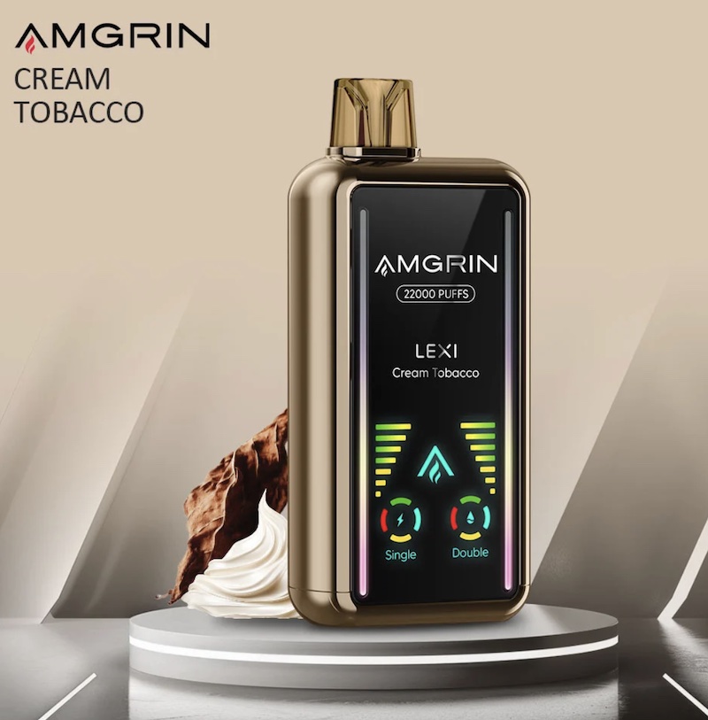 AMGRIN Lexi Cream Tobacco Flavor